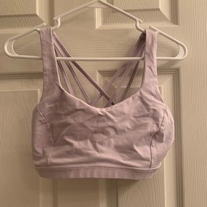 Lululemon Free to be Serene Bra- Lavender Dew 8